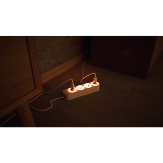 Shelly power strip gen4 stekkerdoos (wit, wifi, bluetooth, zigbee)