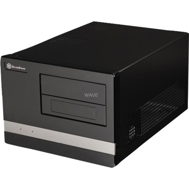 Load image into Gallery viewer, Silverstone sugo sg02b-f htpc behuizing (zwart | 2x usb-a)
