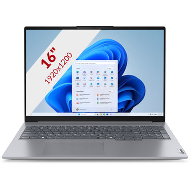 Lenovo thinkbook 16 gen 7 (21mw0081mh) 16 laptop (grijs | ryzen 5 7535hs | radeon 660m | 16 gb | 512 gb ssd)