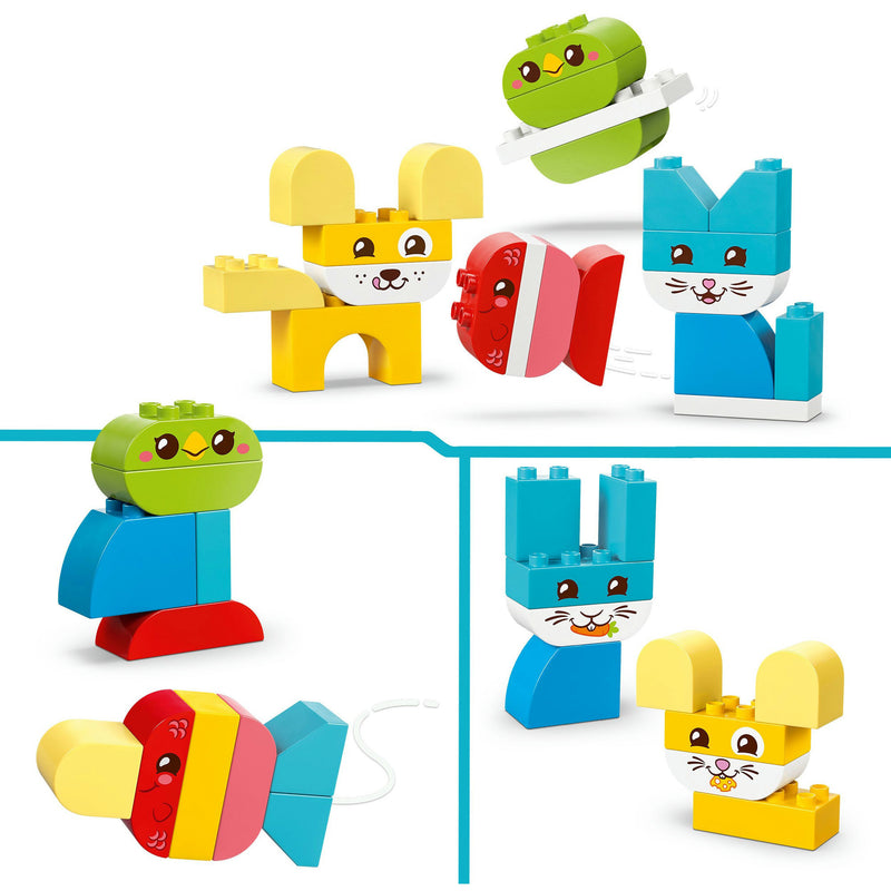 Load image into Gallery viewer, Lego duplo 10477 3-in-1 mijn eerste creatieve huisdieren
