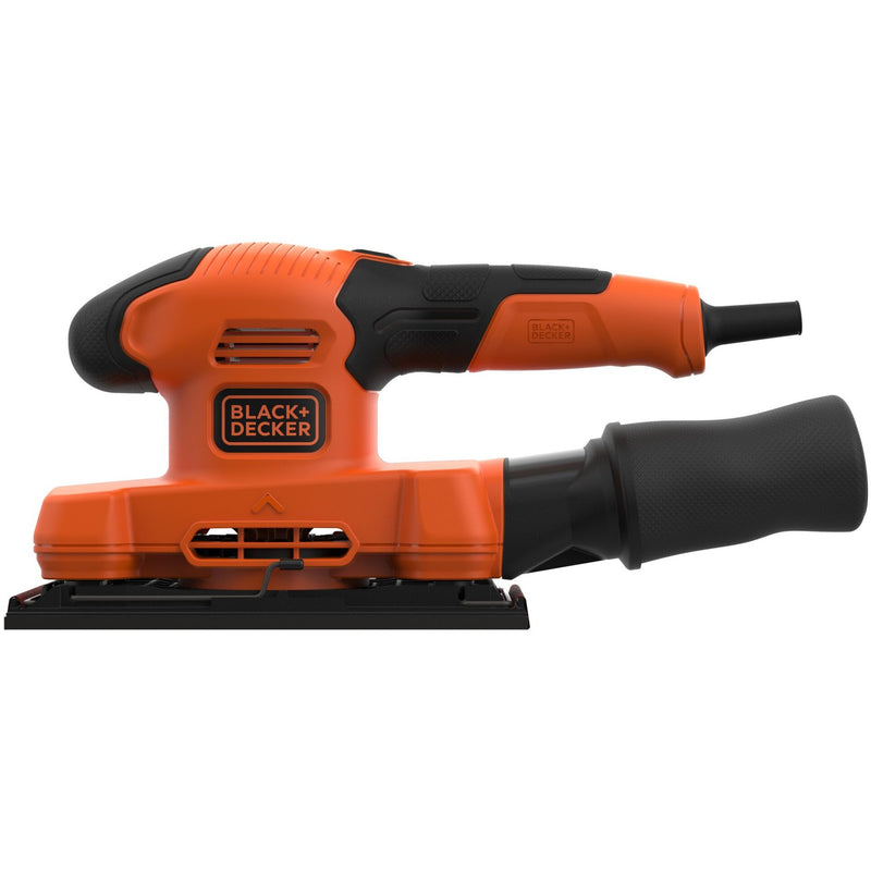 Load image into Gallery viewer, Black+decker 150w 1 3 vel vlakschuurmachine bew220-qs (oranje zwart)

