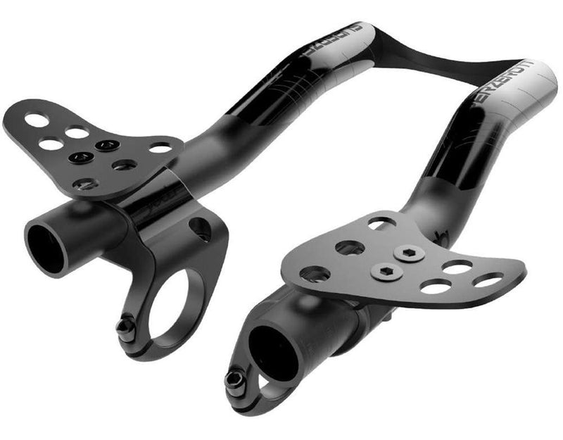 Load image into Gallery viewer, Deda Clip-On Superzero TT extensions, 190mm, zwart ano
