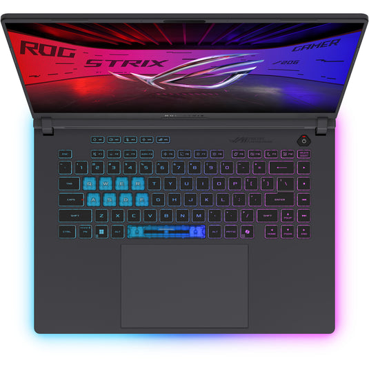 Asus rog strix g16 g615lp-s5016w 16 gaming laptop (zwart grijs | core ultra 9 275hx | rtx 5070 | 32 gb | 1tb ssd)