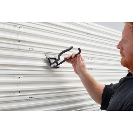 Stanley track wall - haak voor tuingereedschap houder (zwart)