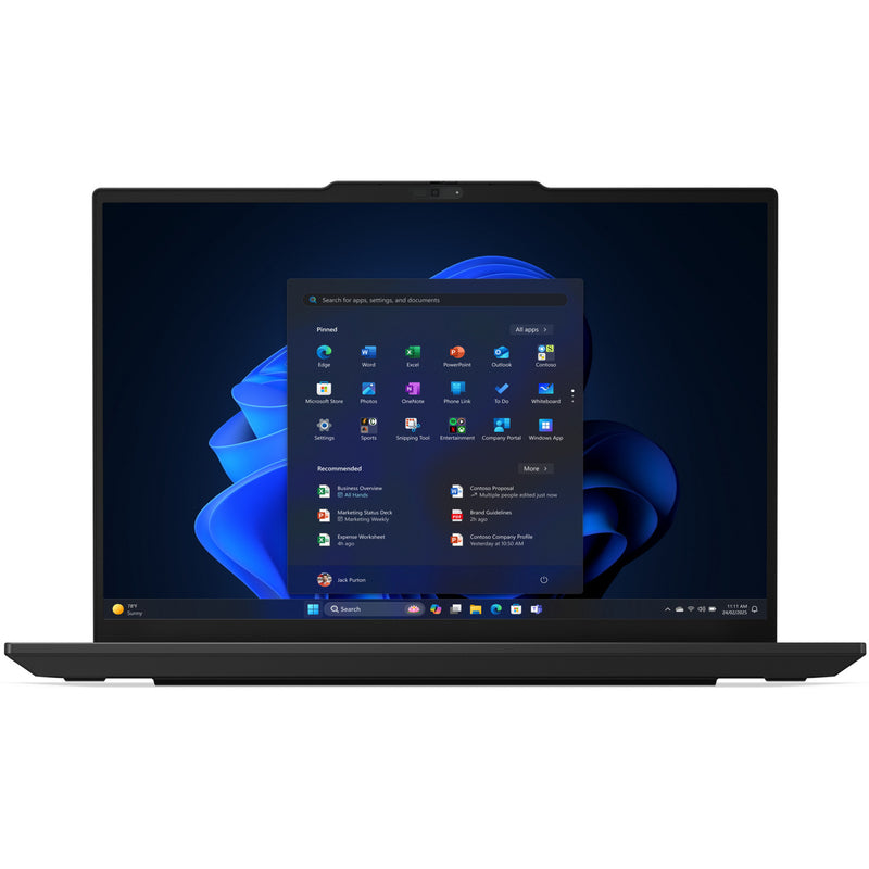 Load image into Gallery viewer, Lenovo thinkpad e14 gen 7 (21sx002kmh) 14 laptop (zwart | ultra 7 255h | arc 140t | 16 gb | 512 gb ssd)
