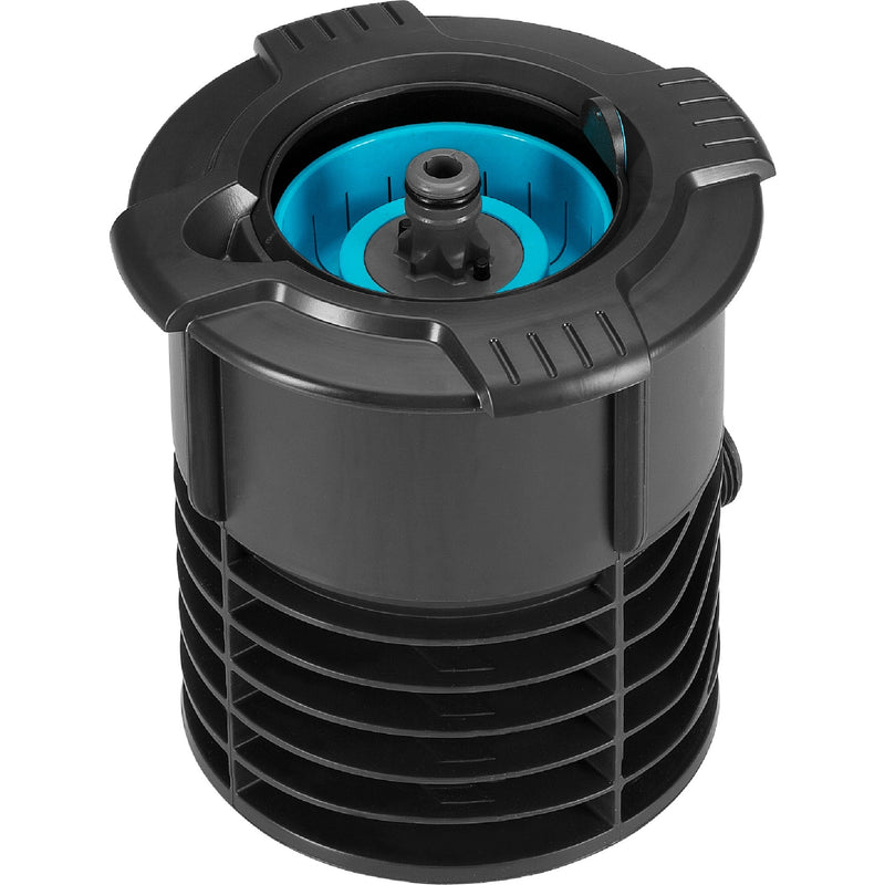 Load image into Gallery viewer, Gardena waterstopcontact 08266-20 waterkraan (grijs turquoise, 26,5mm (g 3 4 ))
