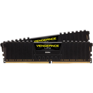 Corsair vengeance lpx 16 gb ddr4-3200 (2x 8 gb) werkgeheugen (zwart, cmk16gx4m2e3200c16, xmp 2.0)