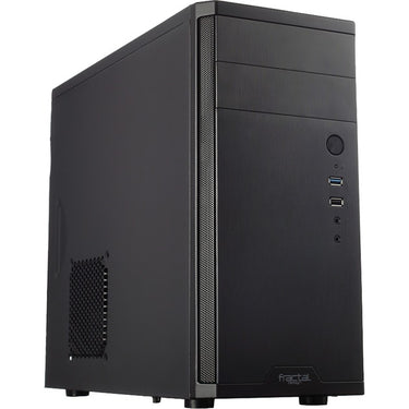 Fractal design core 1100 mini tower behuizing (zwart | 2x usb-a)