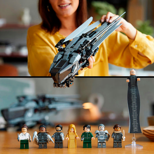 Lego icons - dune atreides royal ornithopter constructiespeelgoed (10327)