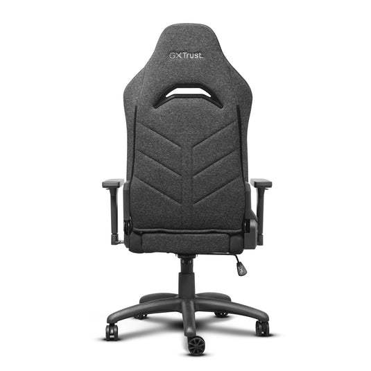 Trust gxt 723 ruya comfortabele stoffen gamingstoel (grijs)