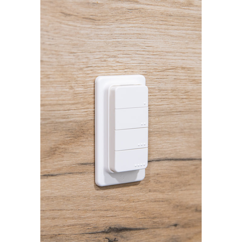 Load image into Gallery viewer, Shelly blu rc button 4 zb afstandsbediening (wit, bluetooth 5 (le), zigbee)
