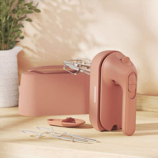 Kenwood handmixer quickmix go clay red (rood, 350 watt)