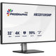 Iiyama prographic hb3201uhsnp-b1 31.5 4k uhd monitor (zwart (mat), hdmi, displayport, usb-c, audio)