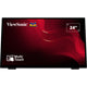 Viewsonic frameless touch monitor met 10-punts pcap 24 (zwart, hdmi, displayport, vga)