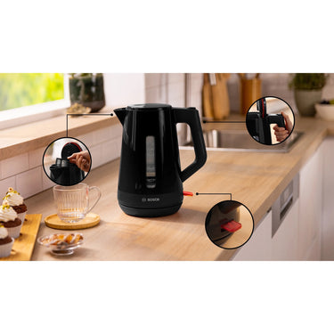 Bosch waterkoker mymoment (zwart)