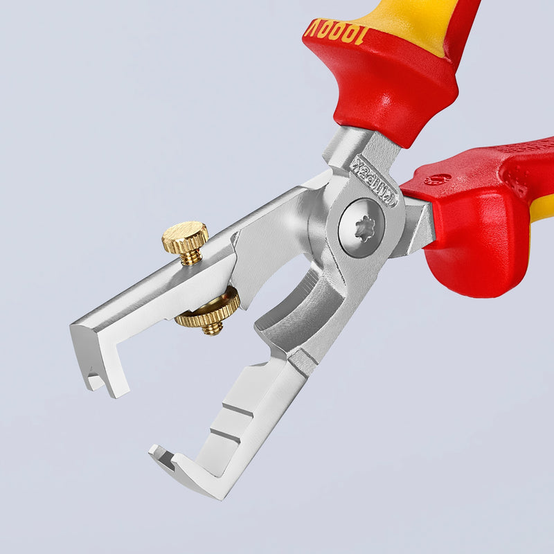 Load image into Gallery viewer, Knipex strix afstriptang met kabelschaar vde 180
