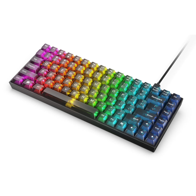 Load image into Gallery viewer, Lenovo legion k510 mini pro rgb mechanisch gaming toetsenbord (zwart, us lay-out (qwerty), 75%, brown switch, hot swap, usb)
