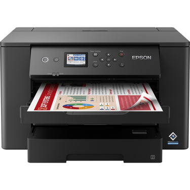 Epson workforce wf-7310dtw inkjetprinter (zwart, lan, wi-fi)