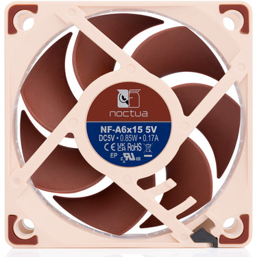 Noctua nf-a6x15 5v case fan (60 x 60 x 15 mm)