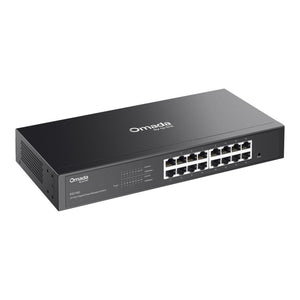 Tp-link omada es216g 16-poort gigabit easy managed switch (zwart)