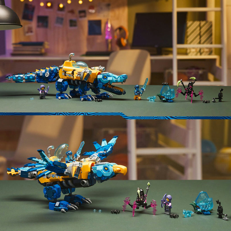 Afbeelding laden in galerijviewer, Lego dreamzzz - 71512 - krokodilonderzeeër - speelset met droomfiguren
