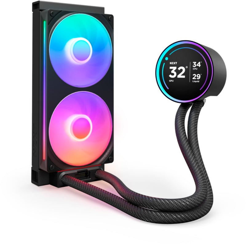 Load image into Gallery viewer, Nzxt kraken elite 240 rgb waterkoeling (zwart)
