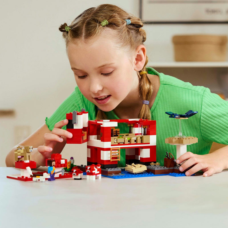 Afbeelding laden in galerijviewer, Lego minecraft het mooshroom huis - 21270
