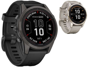 Garmin fenix® 7s pro - sapphire solar 42mm edition - gps multisport smartwatch