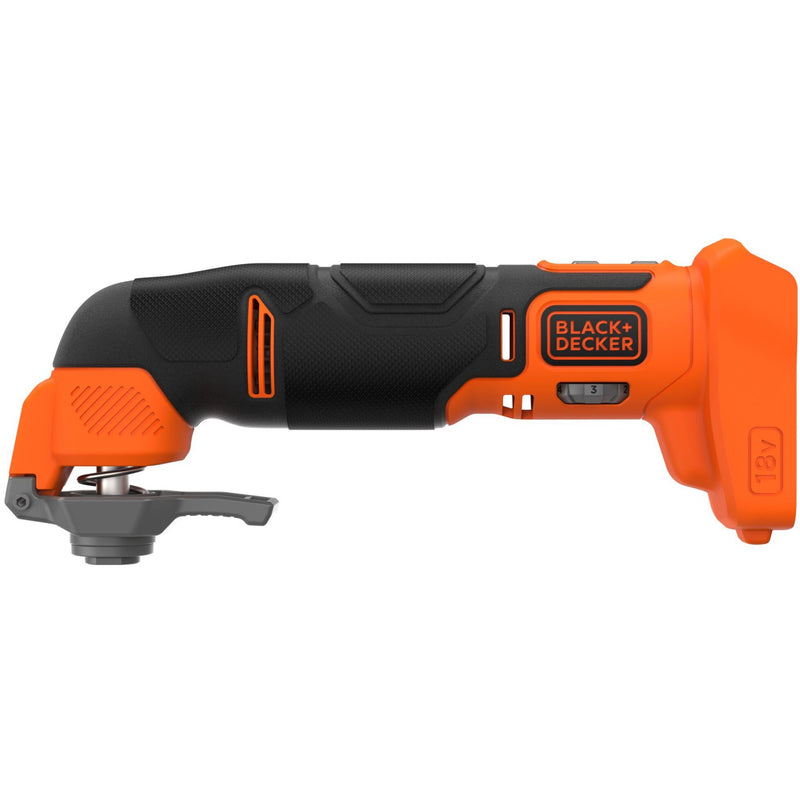 Load image into Gallery viewer, Black+decker bdcos18n-xj 18v oscillerende multitool multifunctioneel gereedschap (oranje zwart, accu en oplader niet inbegrepen)
