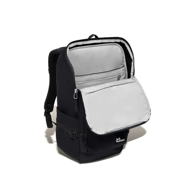 Load image into Gallery viewer, Jack wolfskin lyall rugzak (zwart, 28 liter)
