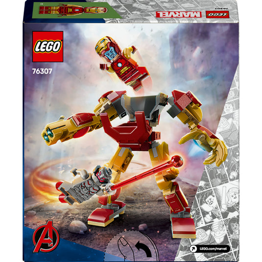 Lego super heroes 76307 iron man mecha vs. ultron