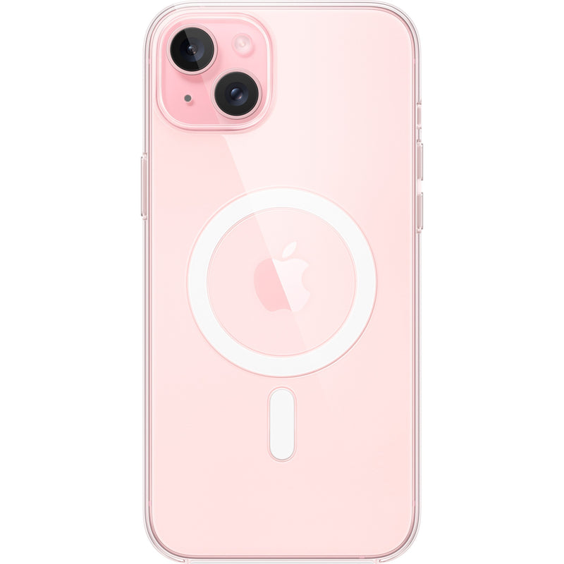 Load image into Gallery viewer, Apple doorzichtig hoesje met magsafe voor iphone 15 plus telefoonhoesje (transparant)
