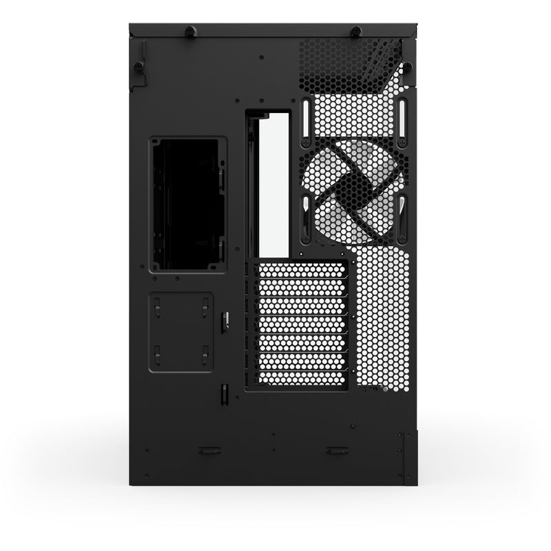Load image into Gallery viewer, Nzxt h9 flow rgb+ midi tower behuizing (zwart (mat) | 2x usb-a | 1x usb-c | rgb | tempered glass)
