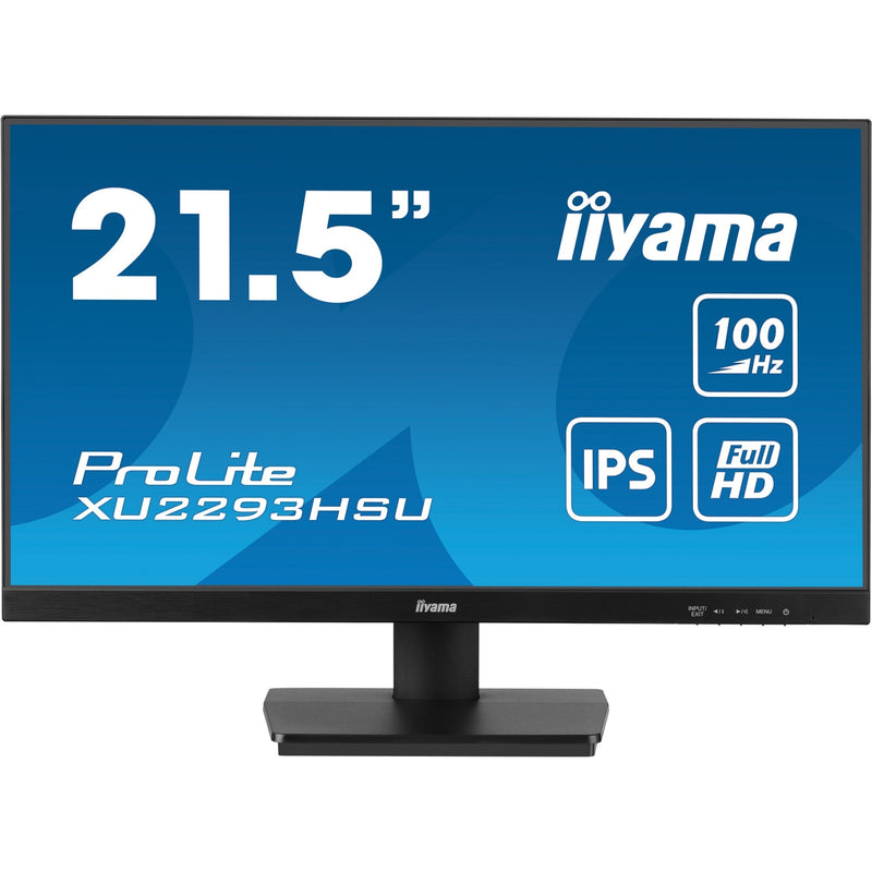 Load image into Gallery viewer, Iiyama prolite xu2293hsu-b7 21.5 monitor (zwart, hdmi, displayport, 2x usb-a, usb-b)
