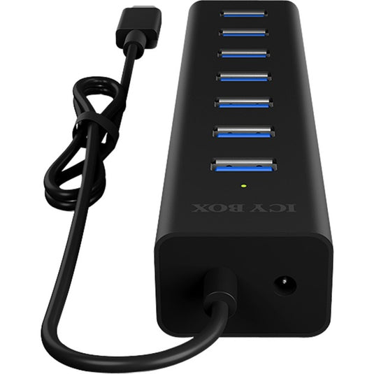 Icy box ib-hub1700-c3 usb-hub (zwart)