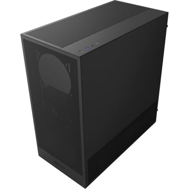 Nzxt h5 flow v2 midi tower behuizing (zwart | 1x usb-a | 1x usb-c | tempered glass)