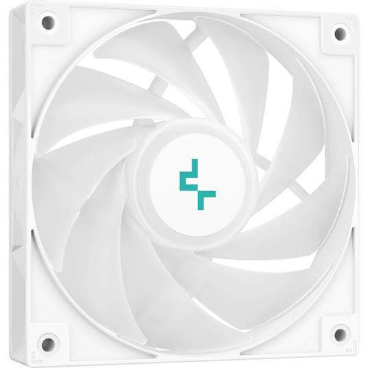 Deepcool ag400 wh argb cpu-koeler (wit)