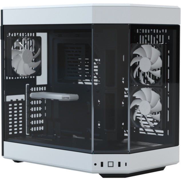 Load image into Gallery viewer, Hyte y60 midi tower behuizing (wit zwart | 3x usb-a | tempered glass)
