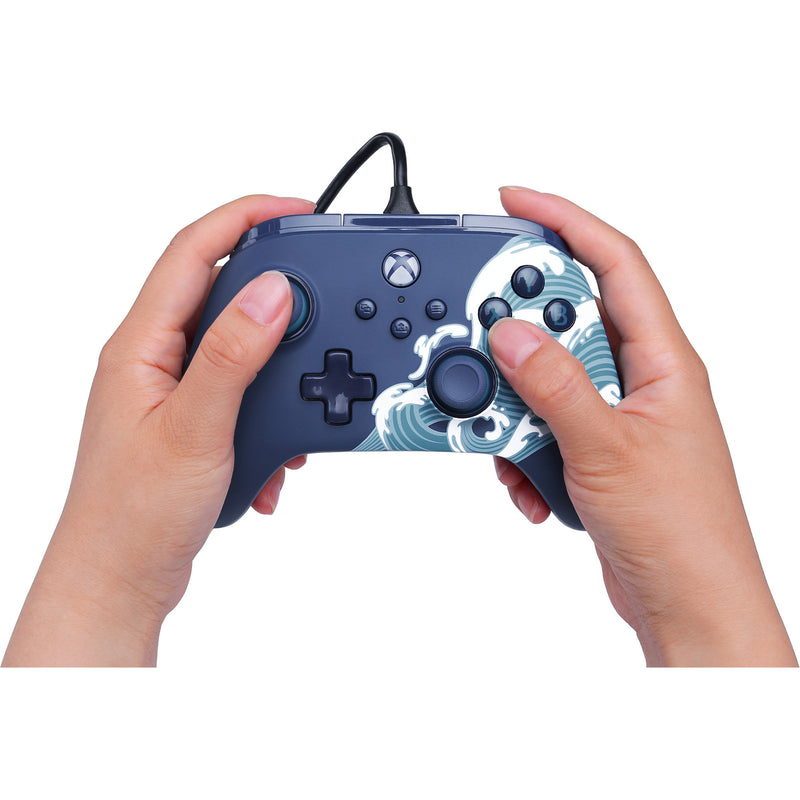 Load image into Gallery viewer, Powera advantage controller met kabel voor de xbox series x|s - watergolf (azuurblauw, xbox series x|s, xbox one, pc)
