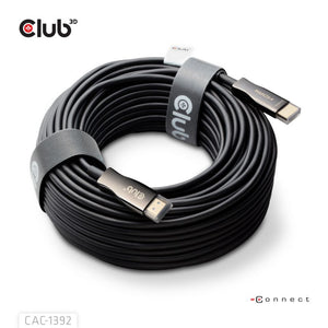 Club 3d hdmi hybride aoc kabel (zwart, 30 meter)