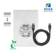 Club 3d displayport 1.4 vesa gecertificeerde kabel male-male (zwart, 1 meter, 8k 60hz of 2x 4k 60hz, 32.4gbps)