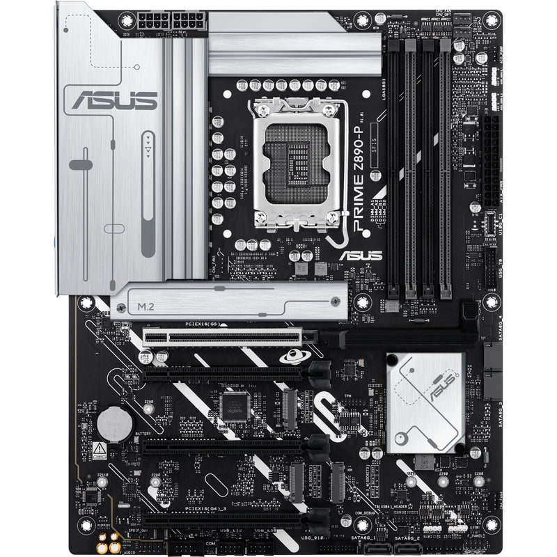 Load image into Gallery viewer, Asus prime z890-p socket 1851 moederbord (raid, 2.5gb-lan, sound, atx)
