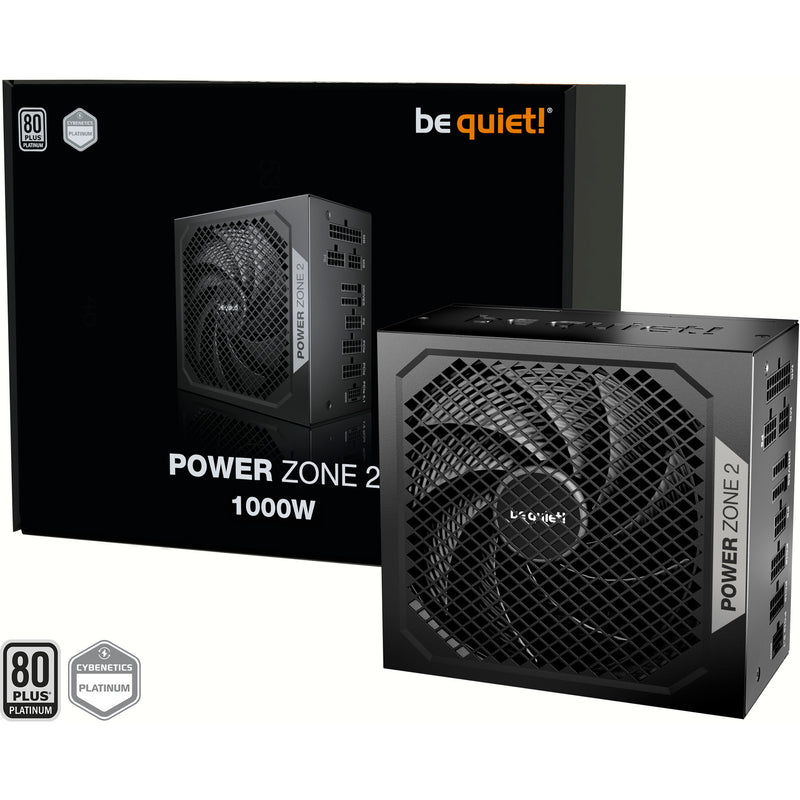 Load image into Gallery viewer, Be quiet! power zone 2 modulaire 1000 watt voeding (zwart, 1x 12v-2x6, 3x pcie)
