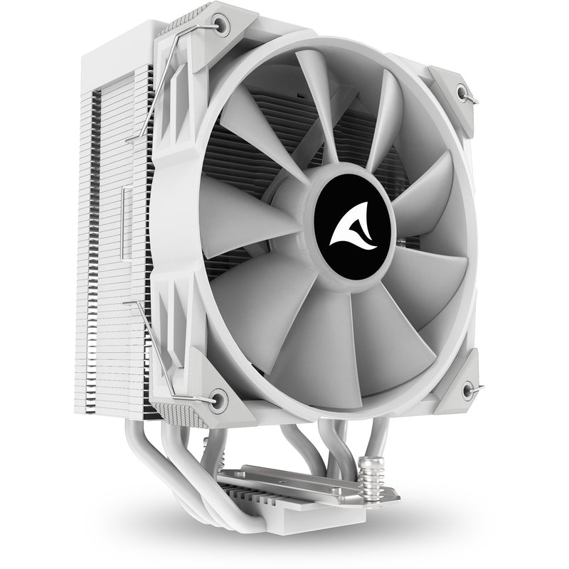 Load image into Gallery viewer, Sharkoon a40 rgb cpu-koeler (wit, 4-pins pwm fan-connector)
