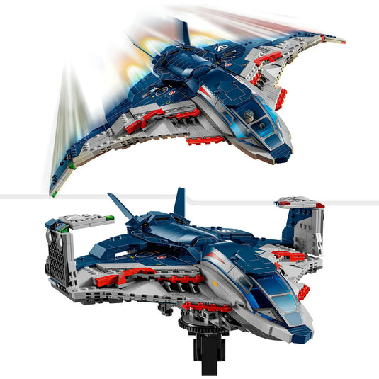 Lego marvel - avengers: age of ultron quinjet constructiespeelgoed (76325)
