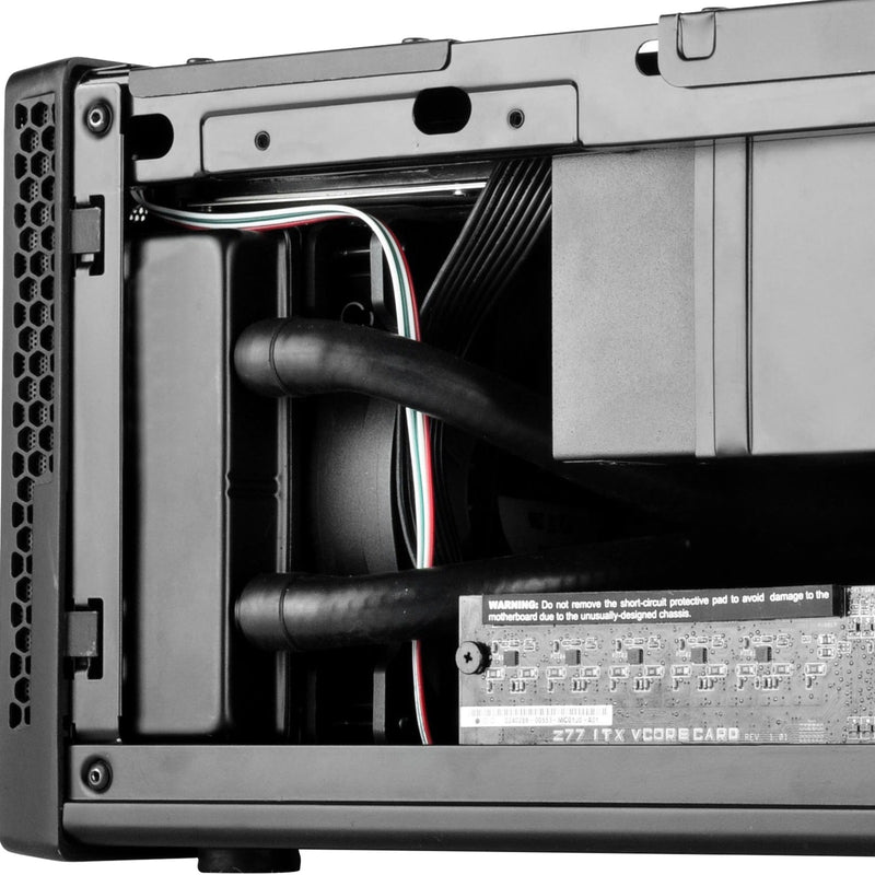 Load image into Gallery viewer, Silverstone sst-sg13b-c mini tower behuizing (zwart | 1x usb-a | 1x usb-c)
