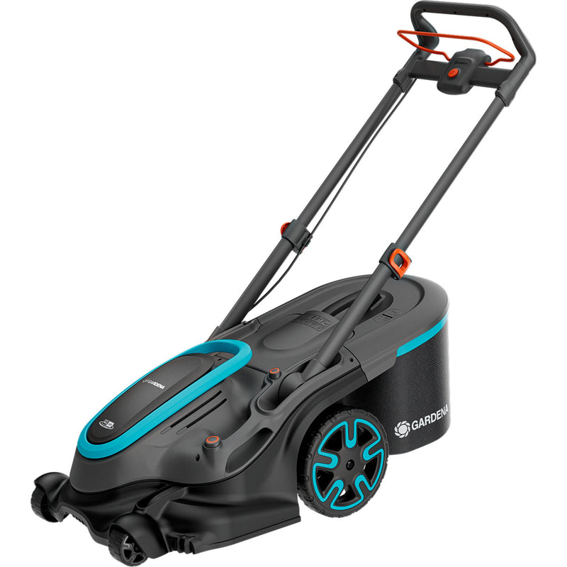 Load image into Gallery viewer, Gardena grasmaaier powermax duo 46 36v (zwart grijs, 2x accu en lader inbegrepen)
