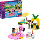 Lego friends 42658 zwembadfeestje met flamingo en eenhoorn