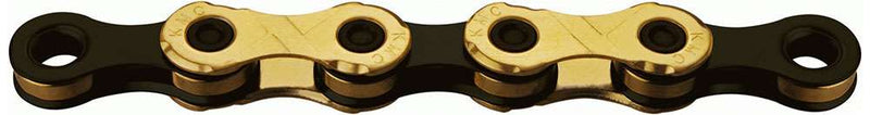 Load image into Gallery viewer, KMC Fietsketting X12 Ti-N Goud 126 schakels
