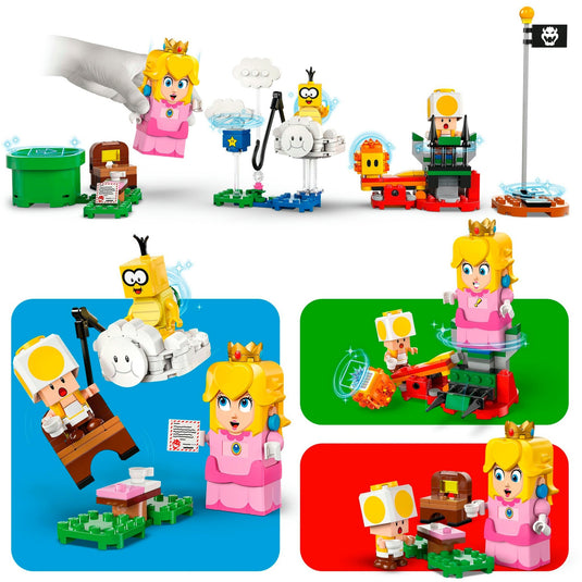 Lego super mario™ - avonturen met interactieve peach™ - 71441